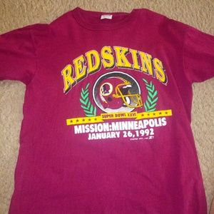 1992 Washington redskins vintage single stitch